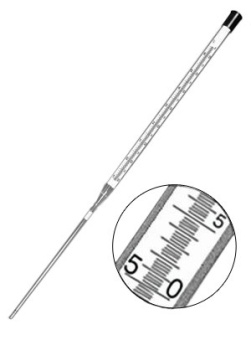 Термометр лабораторный ТЛ-7 №2 (0...+105)