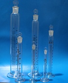Цилиндр 2-10-2 пришлиф. пробка стеклянное основание