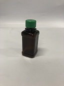 Бутылка квадратная 510 мл коричневая с крышкой  ПЭТ