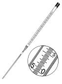 Термометр лабораторный ТЛ-7А исп. 2 (0...+75), для бактериологических термостатов