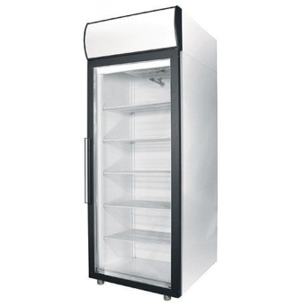 Фармацевтический холодильный шкаф Polair ШХФ-0,5 ДС (стеклянная дверь, 697х710х2028, 4 полки, 500 л)